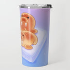 Walrus bun Travel Mug Gallery Image 2