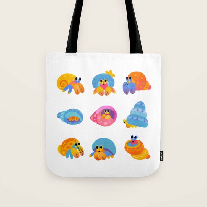 Hermit Crab Tote Bag Gallery Image 1