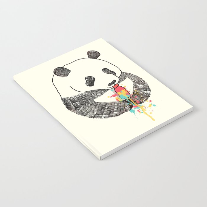 Panda Loves Ice Cream Notebook Gallery Image 1