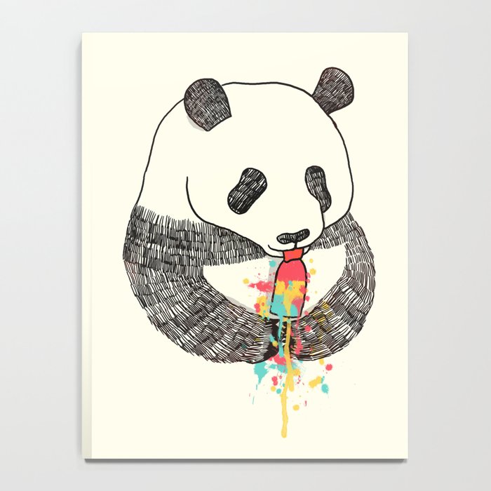Panda Loves Ice Cream Notebook Gallery Image 4