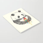 Panda Loves Ice Cream Notebook Gallery Image 2