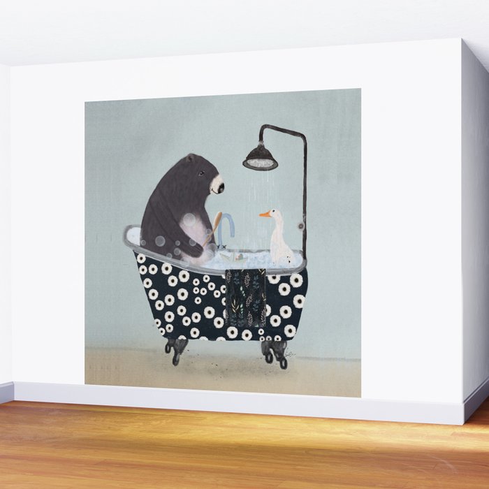 bath time Wall Mural Gallery Image 2