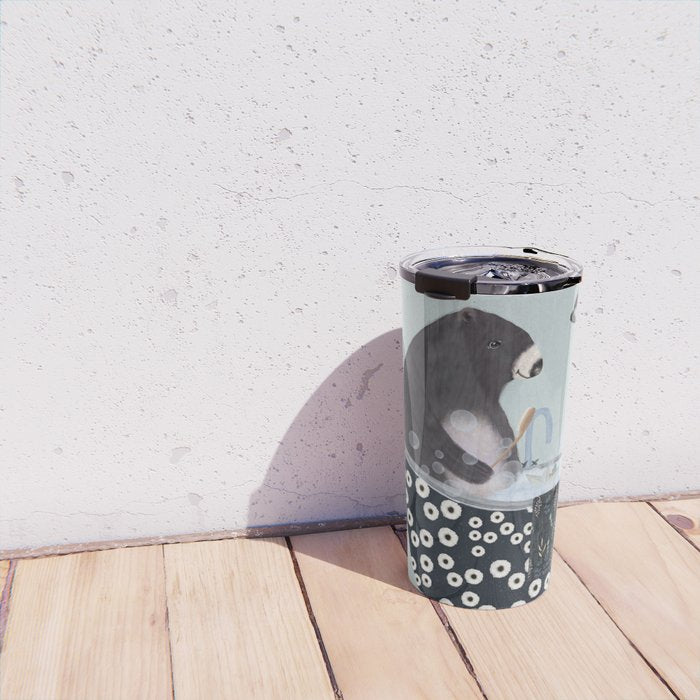 bath time Travel Mug Gallery Image 4