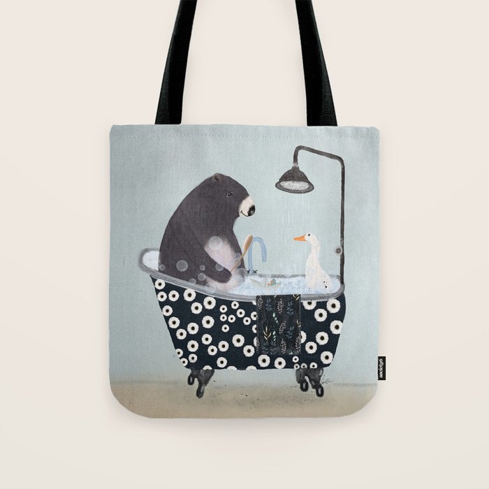 bath time Tote Bag Gallery Image 1