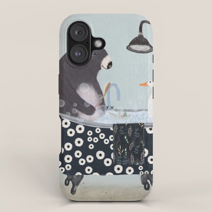 bath time iPhone Case Gallery Image 1