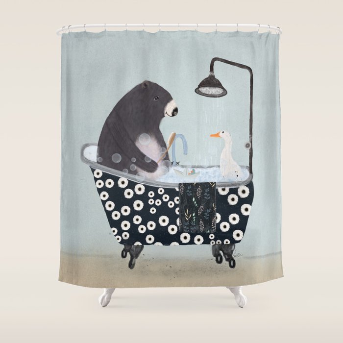 bath time Shower Curtain Gallery Image 1