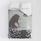 bath time Duvet Cover Gallery Image 6