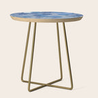 Blue Daisies Side Table Gallery Image 1