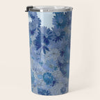 Blue Daisies Travel Mug Gallery Image 3