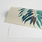 colorful palm leaves Wrapping Paper Gallery Image 2