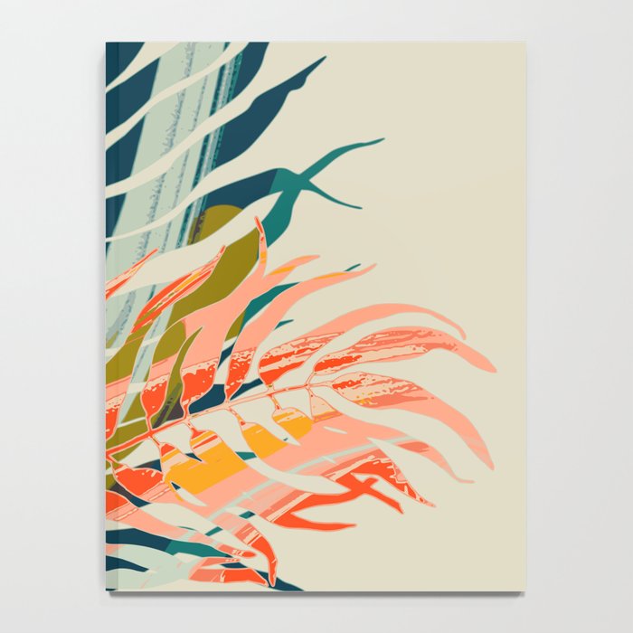 colorful palm leaves Notebook Gallery Image 4