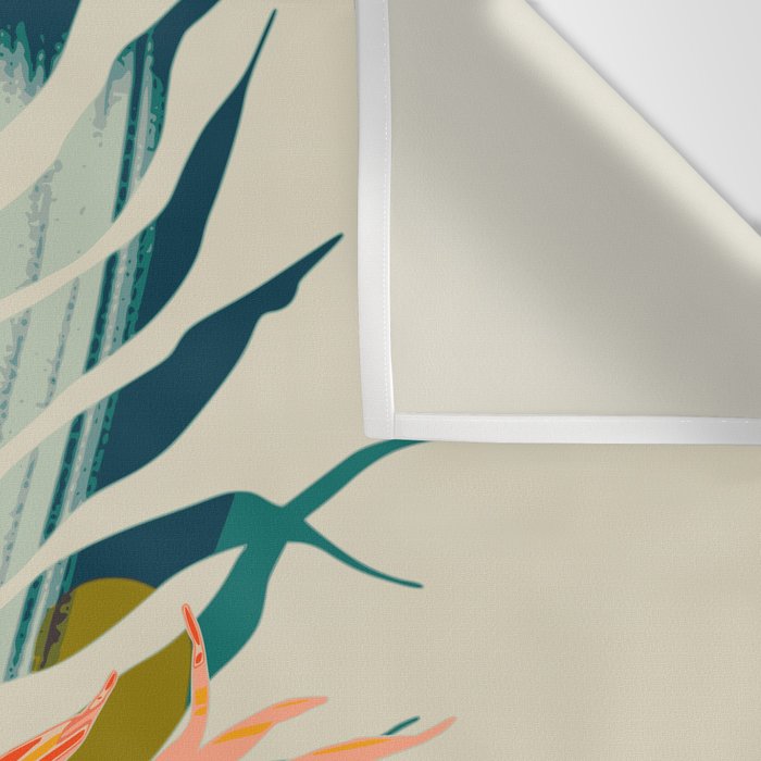 colorful palm leaves Wall Tapestry Gallery Image 3