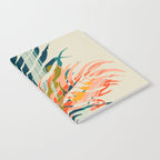 colorful palm leaves Notebook Gallery Image 2