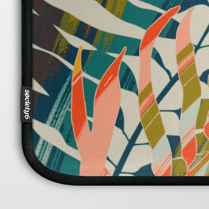 colorful palm leaves Laptop Sleeve Gallery Image 3