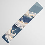 cranes, asian style art Table Runner Gallery Image 3