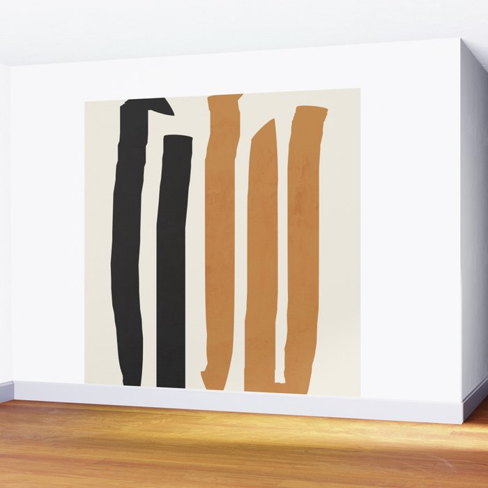 abstract minimal 54 Wall Mural Gallery Image 2