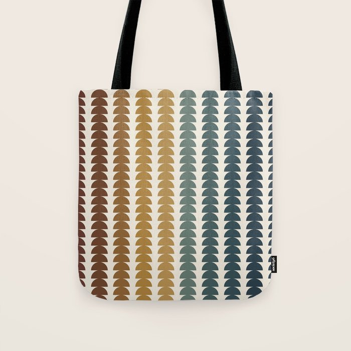 Maude Pattern XX Earthy Rustic Tote Bag Gallery Image 1