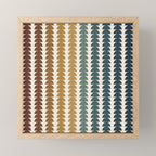Maude Pattern XX Earthy Rustic Mini Art Print Gallery Image 1