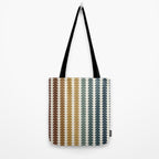 Maude Pattern XX Earthy Rustic Tote Bag Gallery Image 2