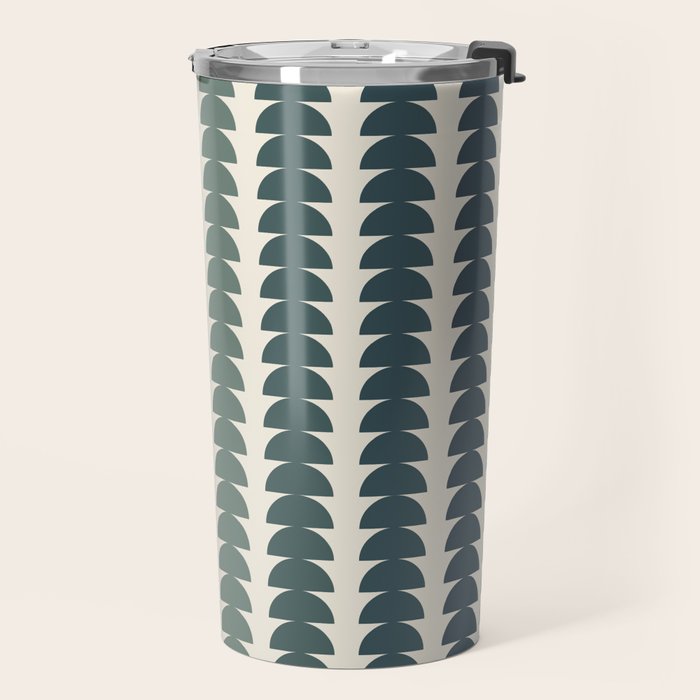 Maude Pattern XX Earthy Rustic Travel Mug Gallery Image 2