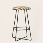 Maude Pattern XX Earthy Rustic Stool Gallery Image 1