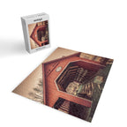 Creamery Covered Bridge Battleboro Vermont Red Historic Romantic Enclosure  Jigsaw Puzzle Gallery Image 2