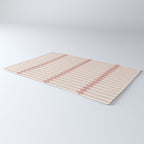 Minimal Geometric Pattern - Rose Rug Gallery Image 3