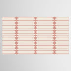 Minimal Geometric Pattern - Rose Tablecloth Gallery Image 2