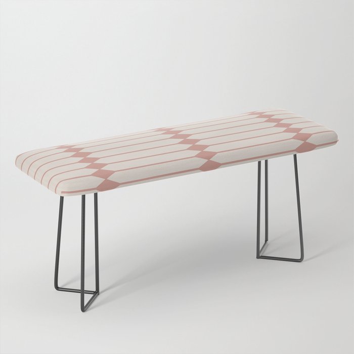 Minimal Geometric Pattern - Rose Bench Gallery Image 1