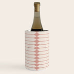 Minimal Geometric Pattern - Rose Wine Chiller Gallery Image 1