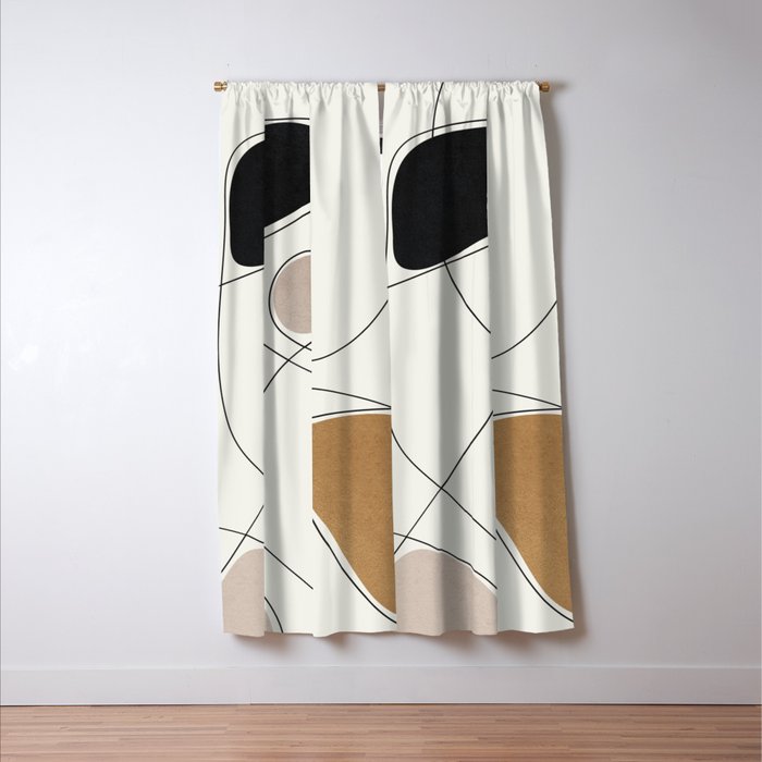 Thin Flow I Window Curtain Gallery Image 3