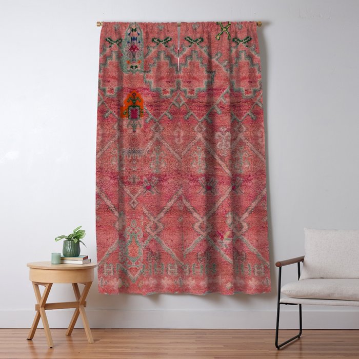 Moroccan Carpet  Window Curtain Gallery Image 1