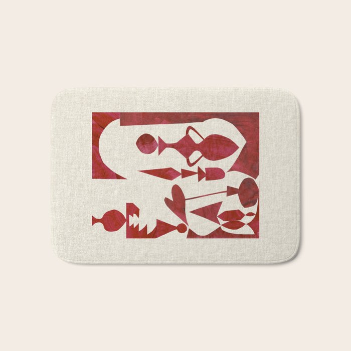 CRIMSON CABINET Bath Mat Gallery Image 1