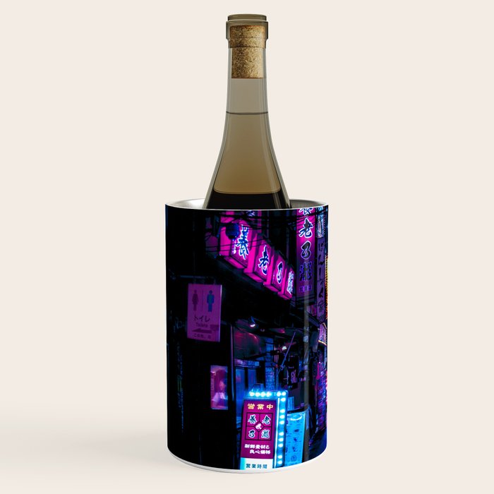 Tokyo's Moody Blue Vibes Wine Chiller Gallery Image 2