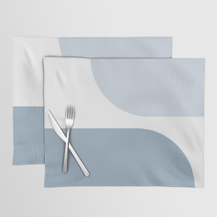 Modern Minimal Arch Abstract XXV Placemat Gallery Image 1