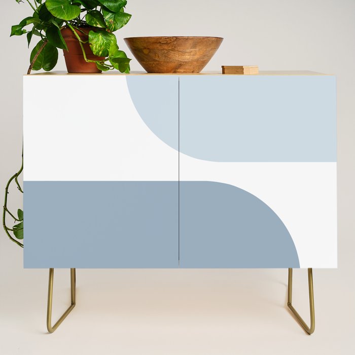 Modern Minimal Arch Abstract XXV Credenza Gallery Image 1