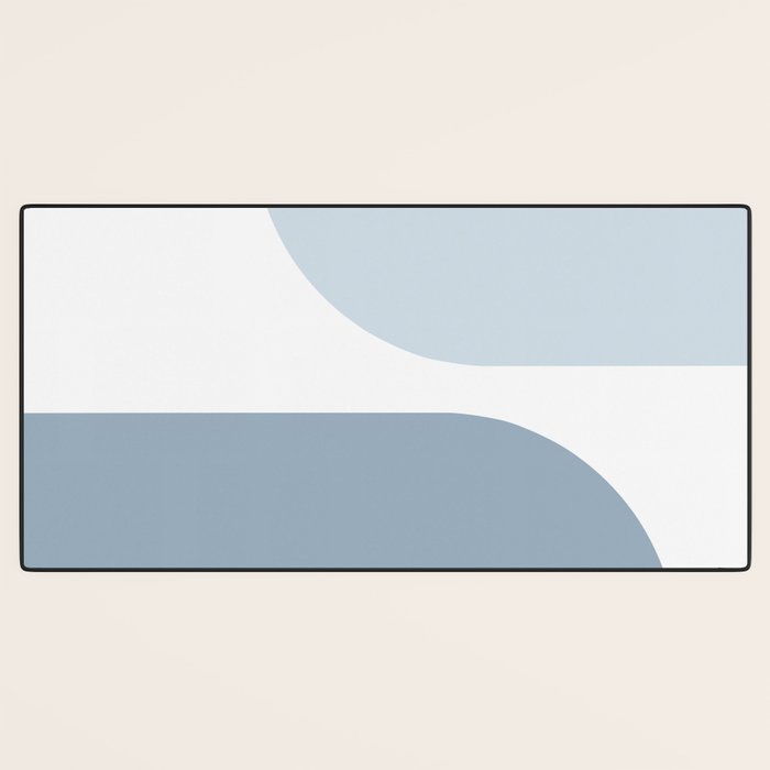 Modern Minimal Arch Abstract XXV Desk Mat Gallery Image 3