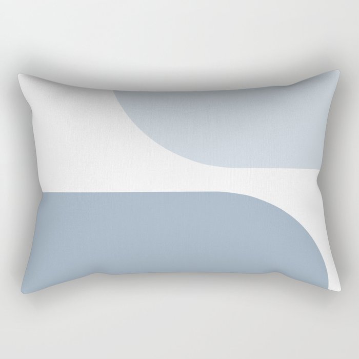 Modern Minimal Arch Abstract XXV Rectangular Pillow Gallery Image 2
