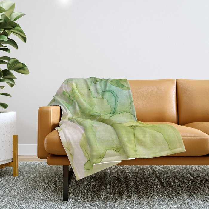 Key Lime Throw Blanket Gallery Image 1