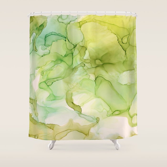 Key Lime Shower Curtain Gallery Image 1