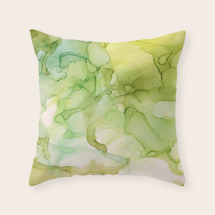 Key Lime Throw Pillow Gallery Image 1