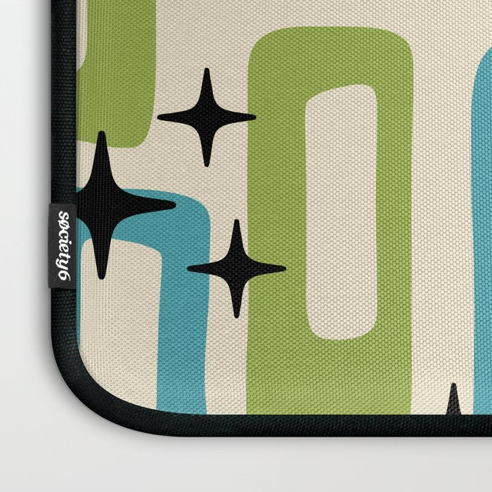 Mid Century Modern Laptop Sleeve Gallery Image 3