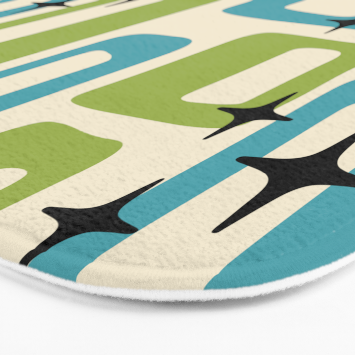 Mid Century Modern Bath Mat Gallery Image 3