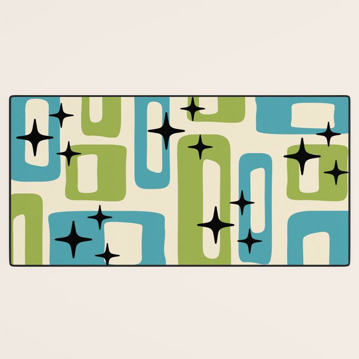 Mid Century Modern Desk Mat Gallery Image 3