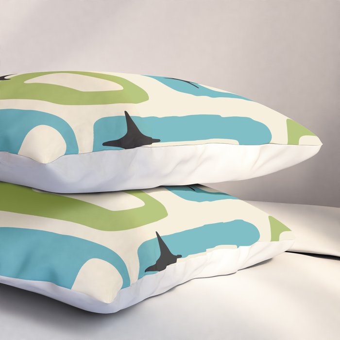 Mid Century Modern Pillow Sham Gallery Image 3