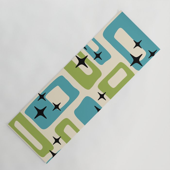 Mid Century Modern Yoga Mat Gallery Image 1