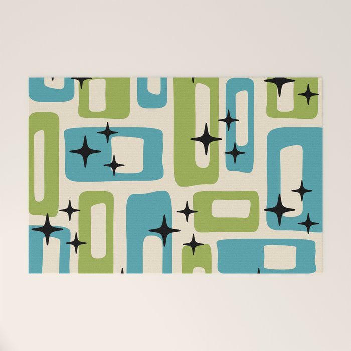 Mid Century Modern Welcome Mat Gallery Image 1