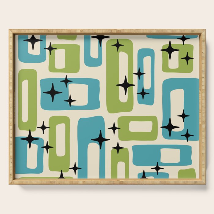 Mid Century Modern Serving Tray Gallery Image 1