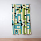 Mid Century Modern Window Curtain Gallery Image 3
