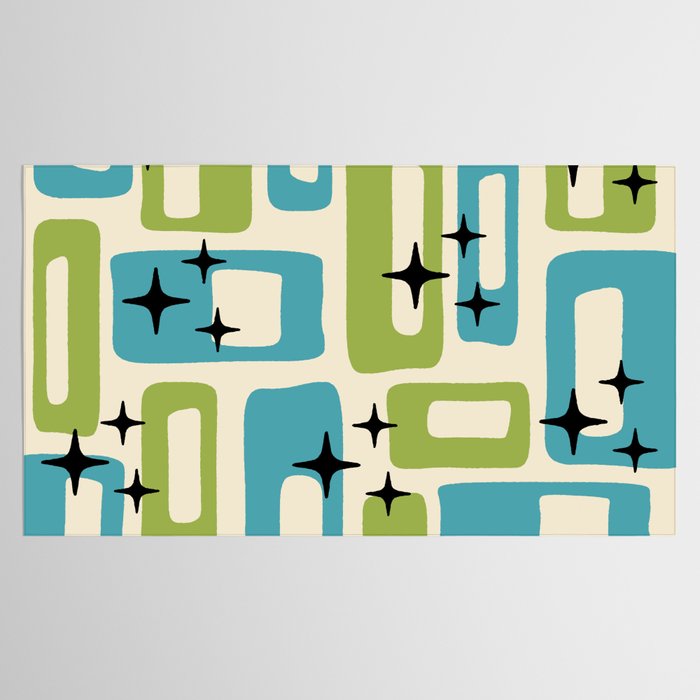 Mid Century Modern Tablecloth Gallery Image 2